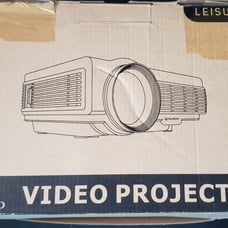 Projector (With HDMI, USB, VGA, RCA, TF Card)