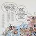 RARE Compuware 100% Club Jigsaw Puzzle 1993 Bermuda Tom Glover Caricaturist