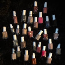 LOT OF 55 NAIL POLISH BOTTLES