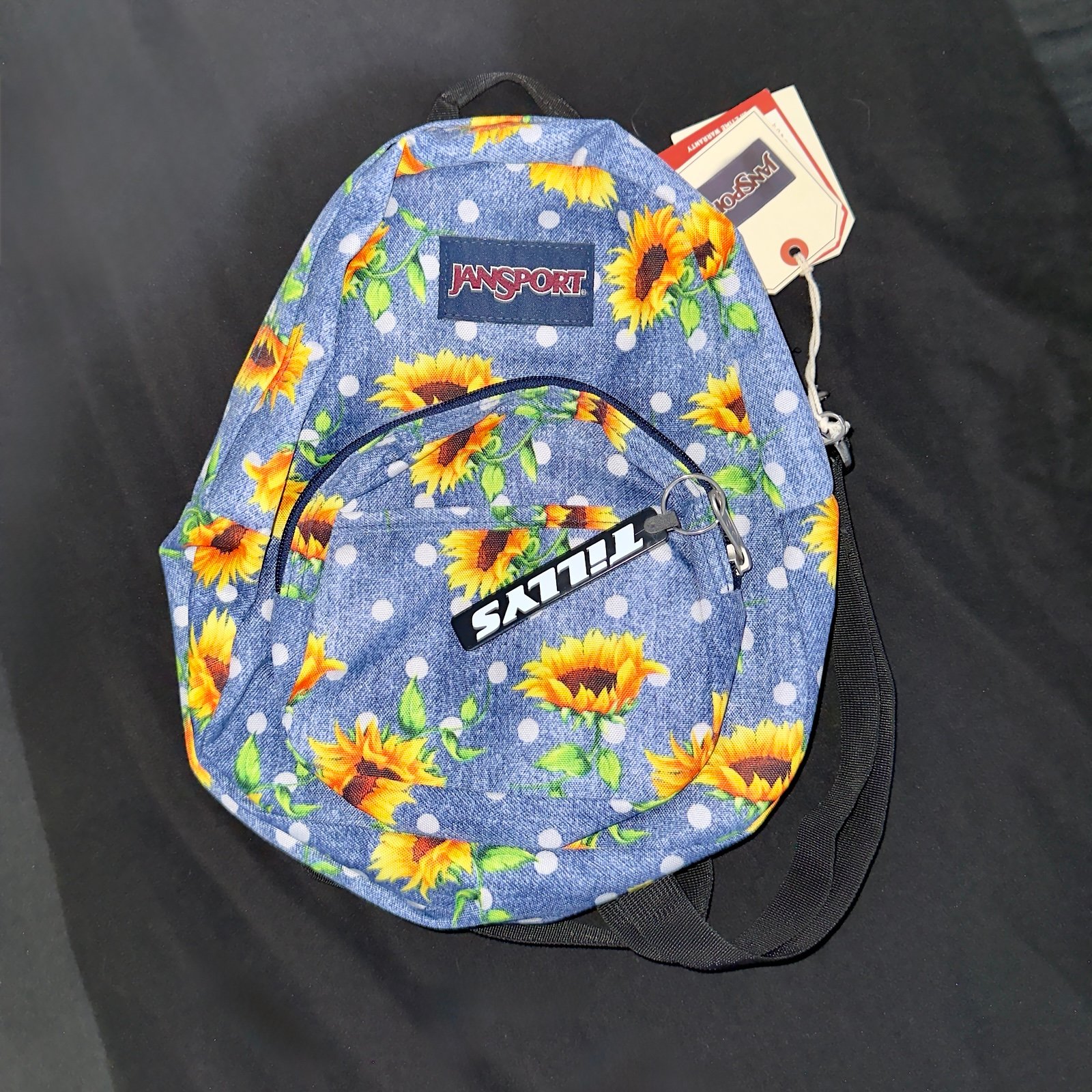 Jansport limited edition sunflower half pint backpack