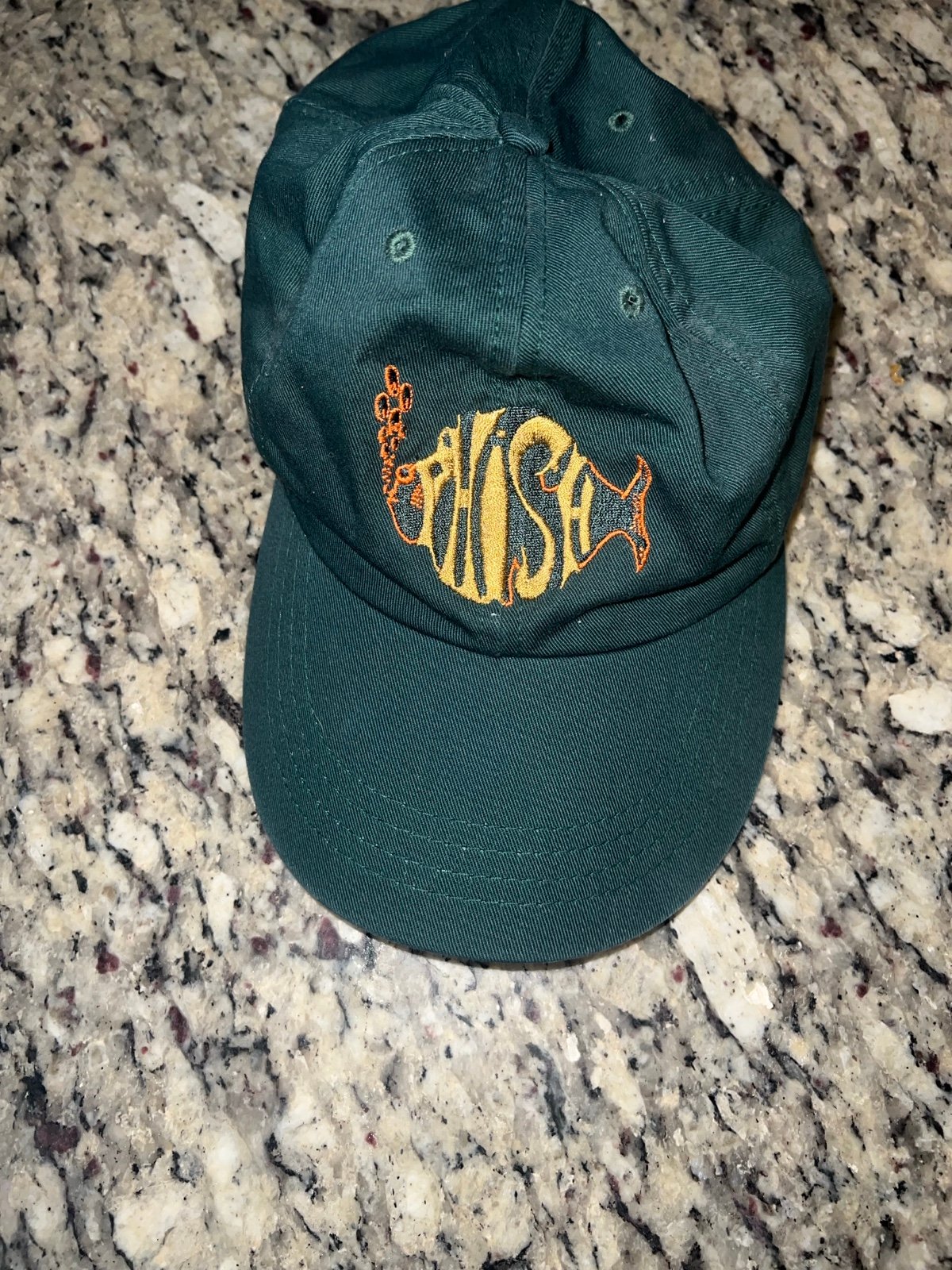 PHISH Vintage Green embroidered hat RARE GREEN