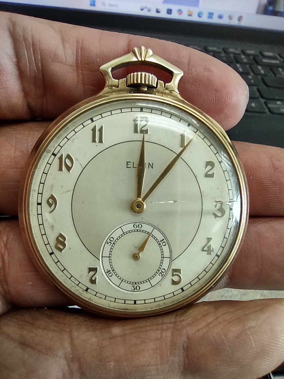 Elgin Pocket Watch Grade 495