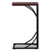 Sofa side table/coffee table gravel pattern brown