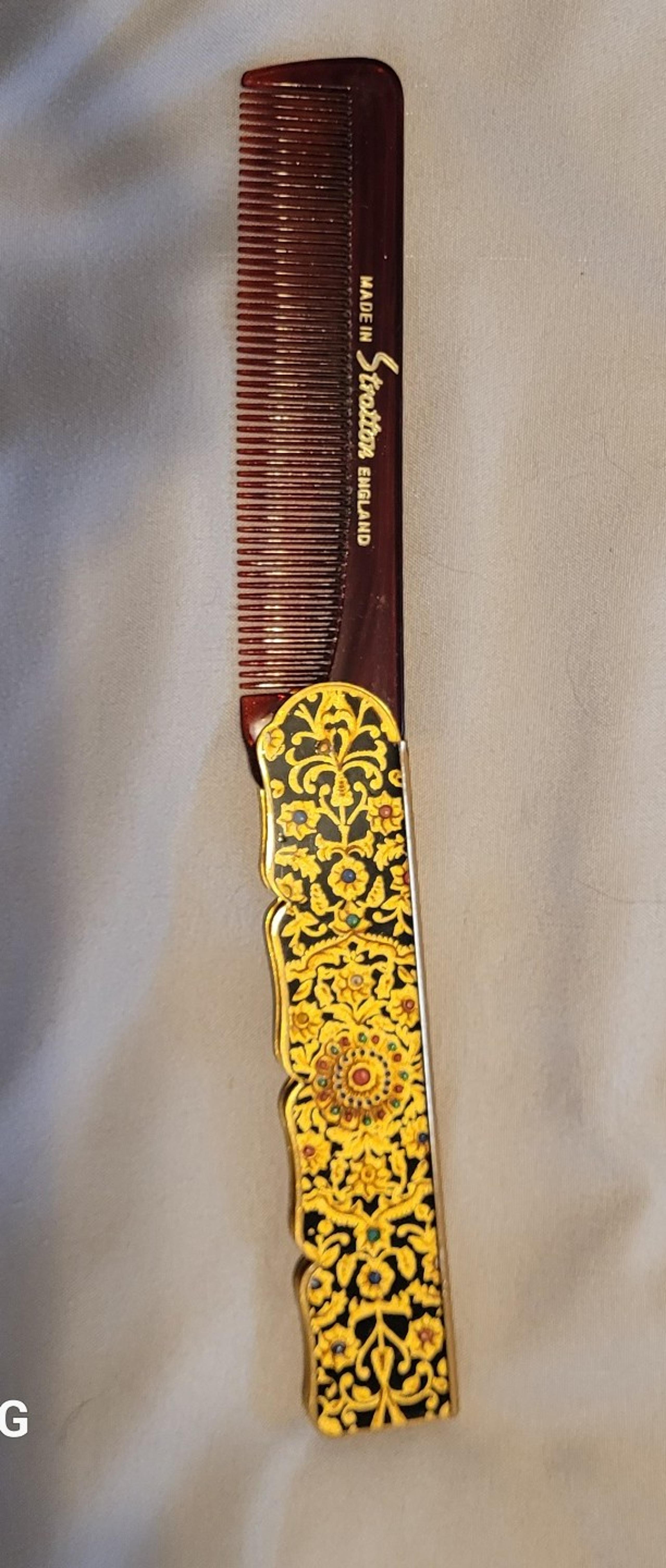 Vintage Stratton of England Folding Comb