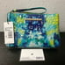 Brahmin HYDRO MELBOURNE Leather SALLY Wristlet or Cosmetic Bag RARE HTF