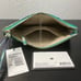 Brahmin HYDRO MELBOURNE Leather SALLY Wristlet or Cosmetic Bag RARE HTF