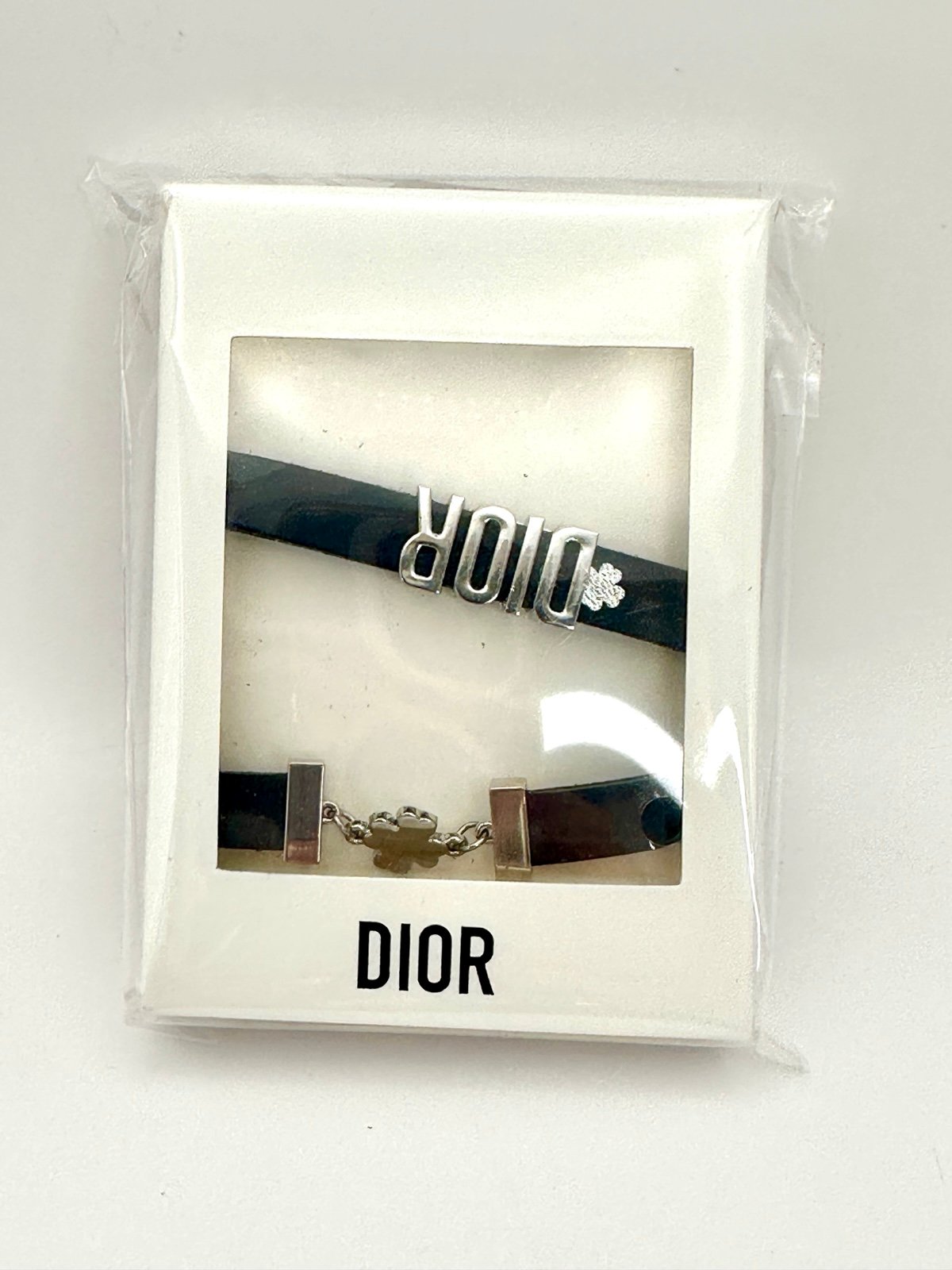 Dior Parfums Lucky Charm Black Double Bracelet / Choker