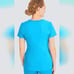 Purple Label by Healing Hands Juliet V-Neck Yoga Scrub Top & Pants Sz L