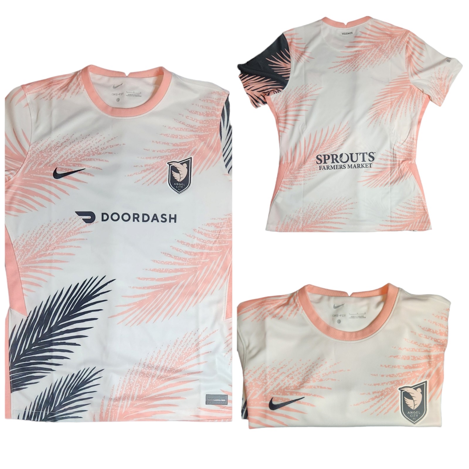 Nike Los Angeles Angel City Soccer Jersey DV6902-101. Women’s Sz: Large