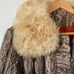 Vintage coat sherpa collar