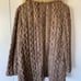 Vintage coat sherpa collar