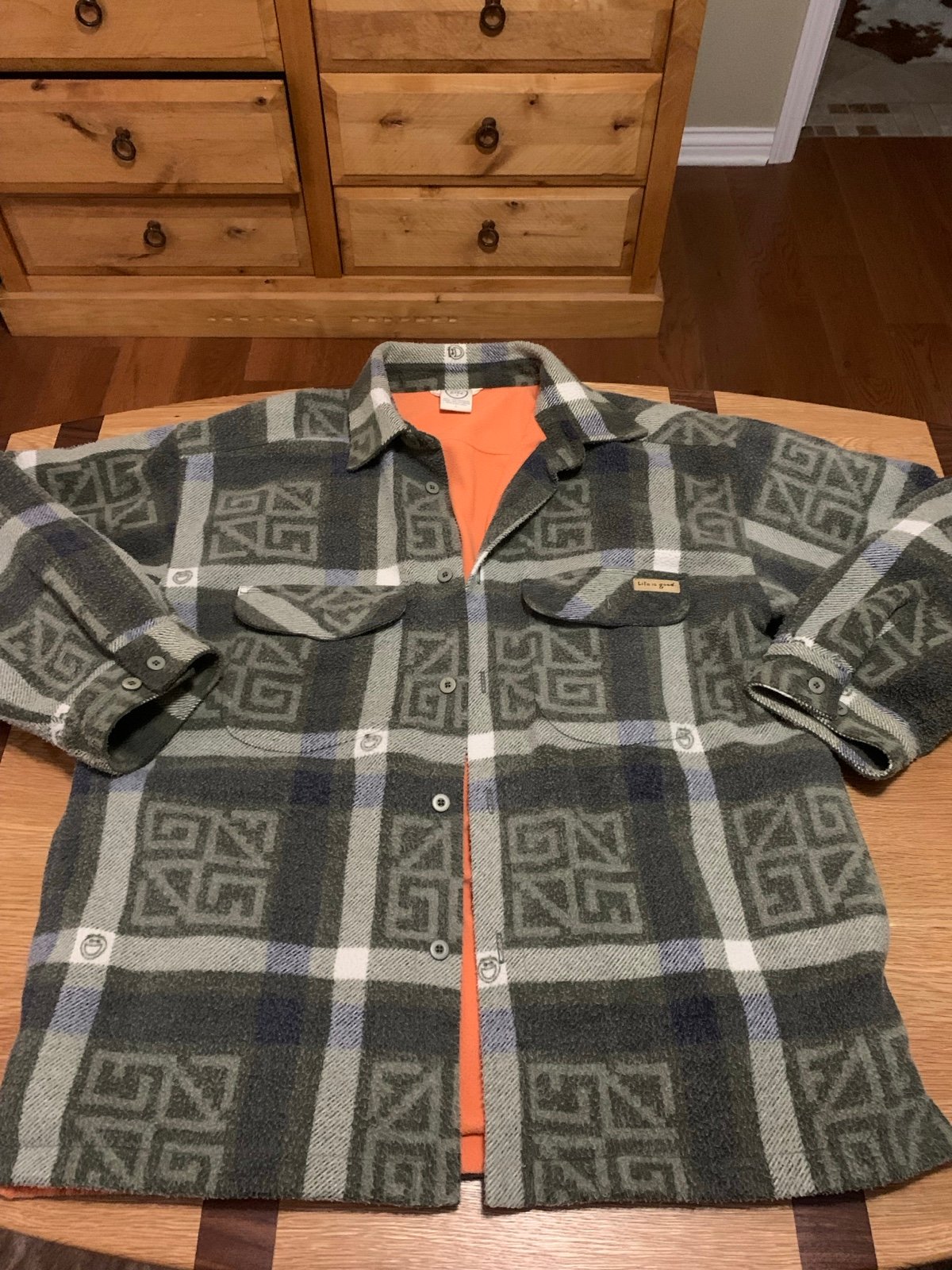 Life is Good Flannel Jacket