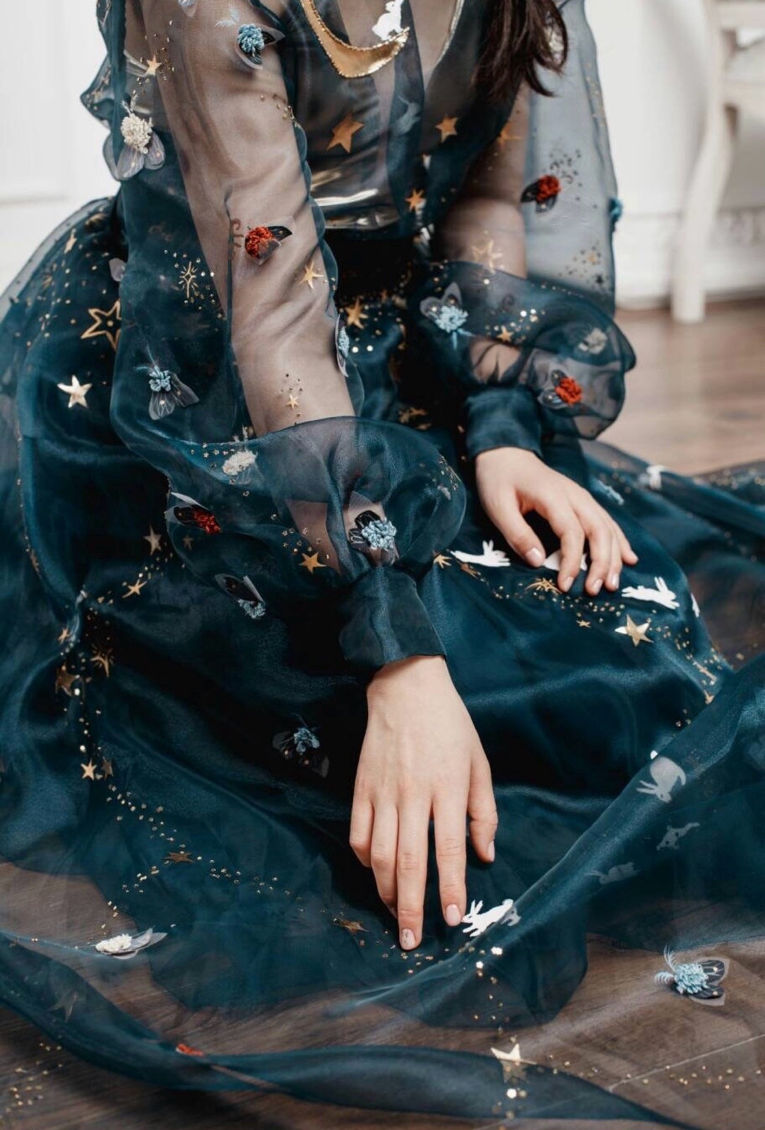 Alternative Whimsical Wedding Dress
