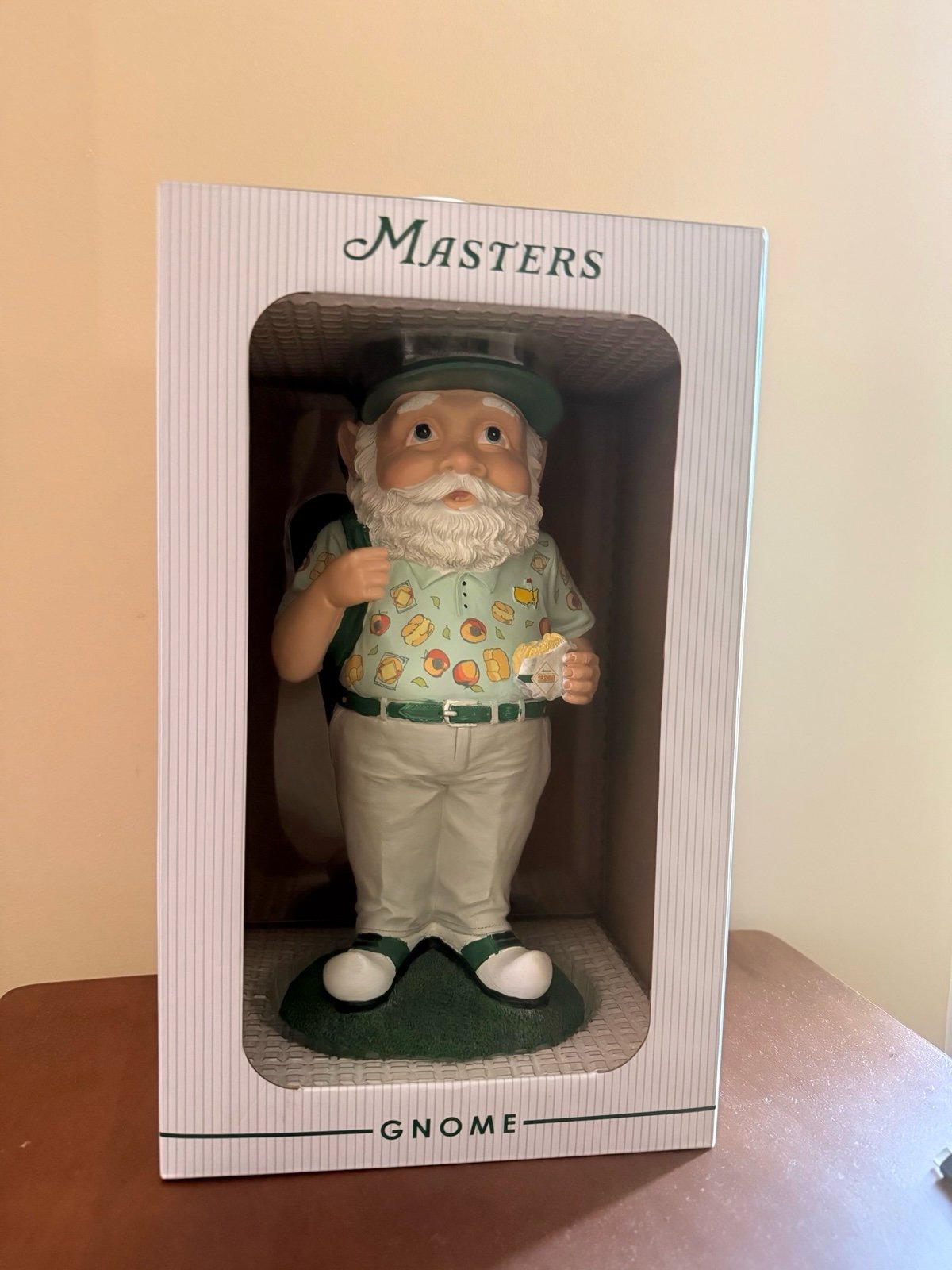 Here's a first look at the 2025 Masters gnome, the crazy