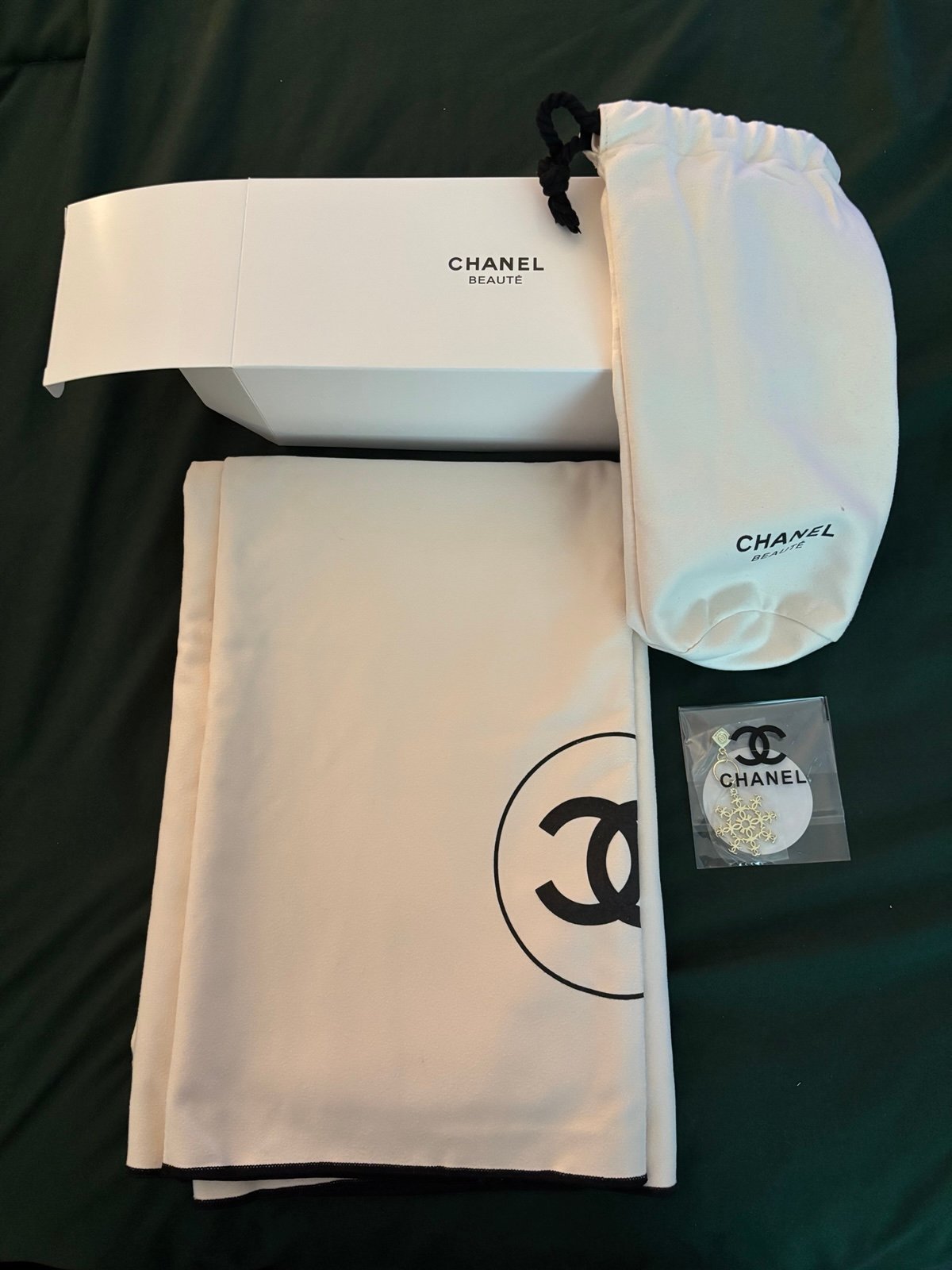GWP Authentic Chanel Blanket NIB