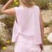 Free People So Fresh Vest/Shorts Coordinated Set, Size Medium NWT