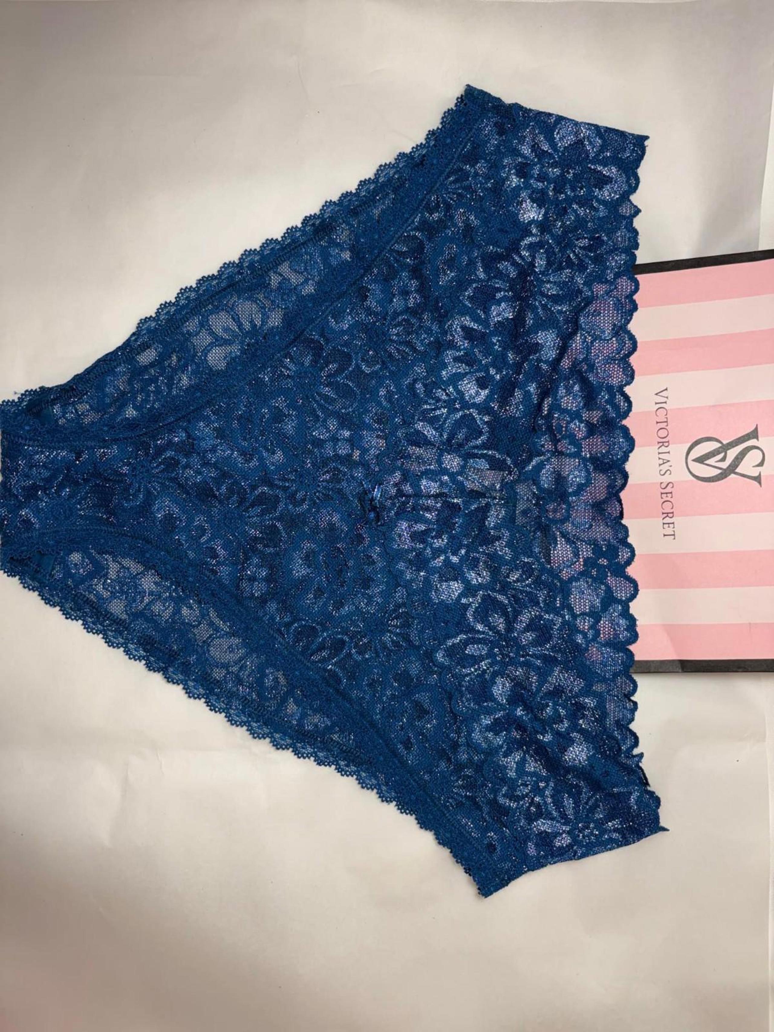 Victoria's Secret Women's High-Leg Cheeky Lace Panties Size Large NWOT