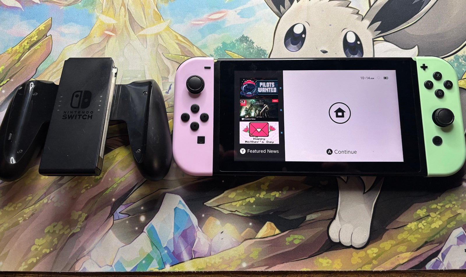 Nintendo Switch Console- HAC-001(-01) Tested Working.”left handle does not work”