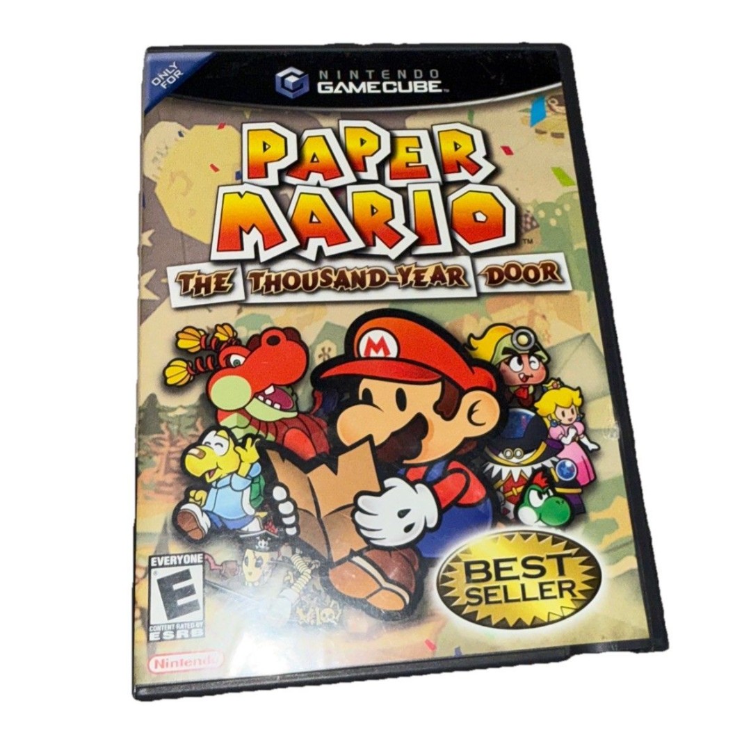 Paper Mario: The Thousand-Year Door (Nintendo, 2004) No Manual