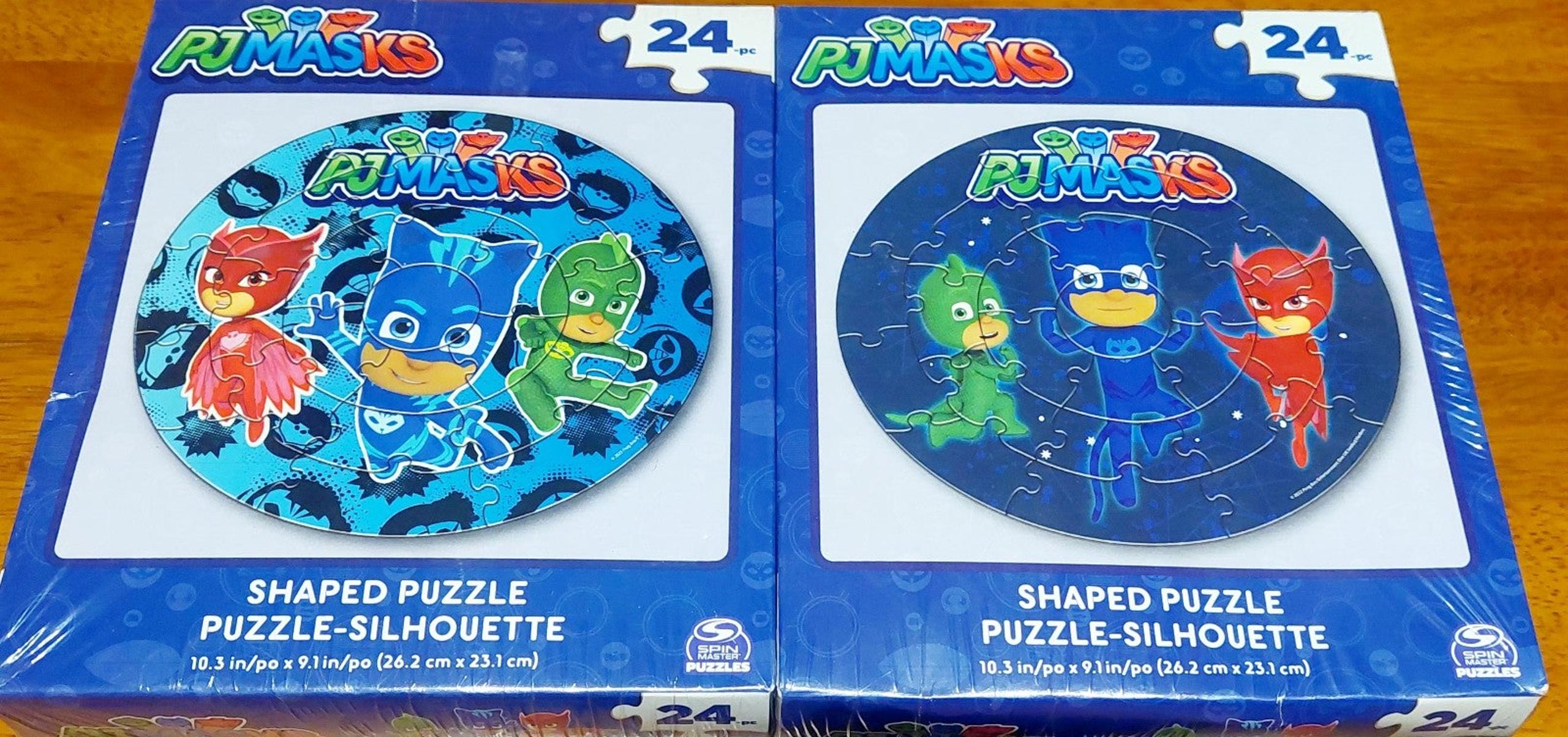 Kids Puzzle, PJ Masks, Peppa Pig. 4 Boxes