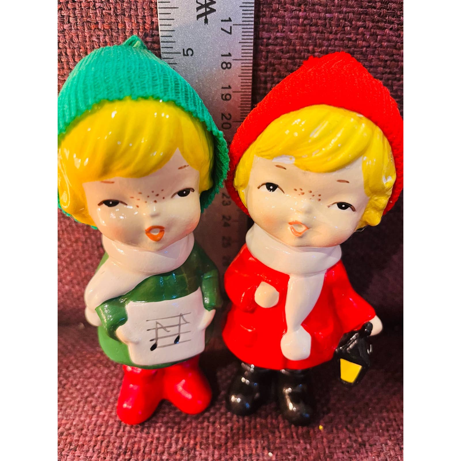 Vintage Napco Handpainted Carolers super adorable
