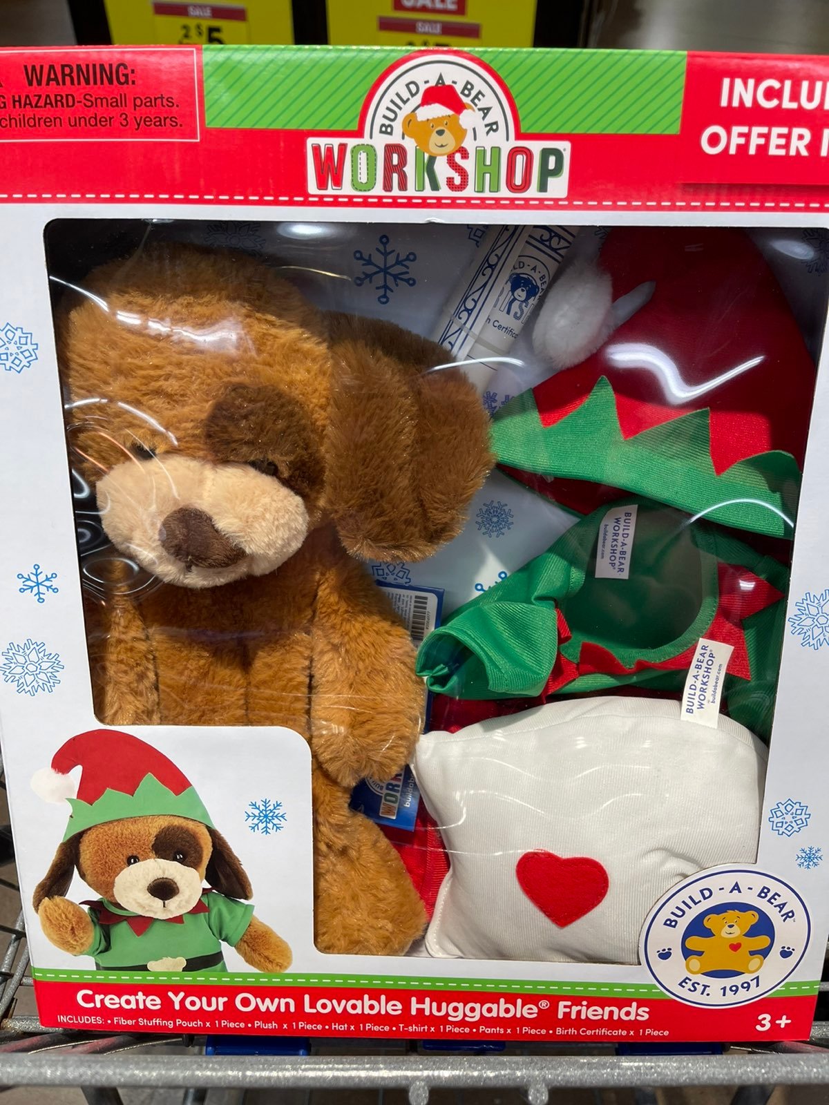 Build a Bear Create Your Own Loveable Hugable Friend Dog BABW NEW