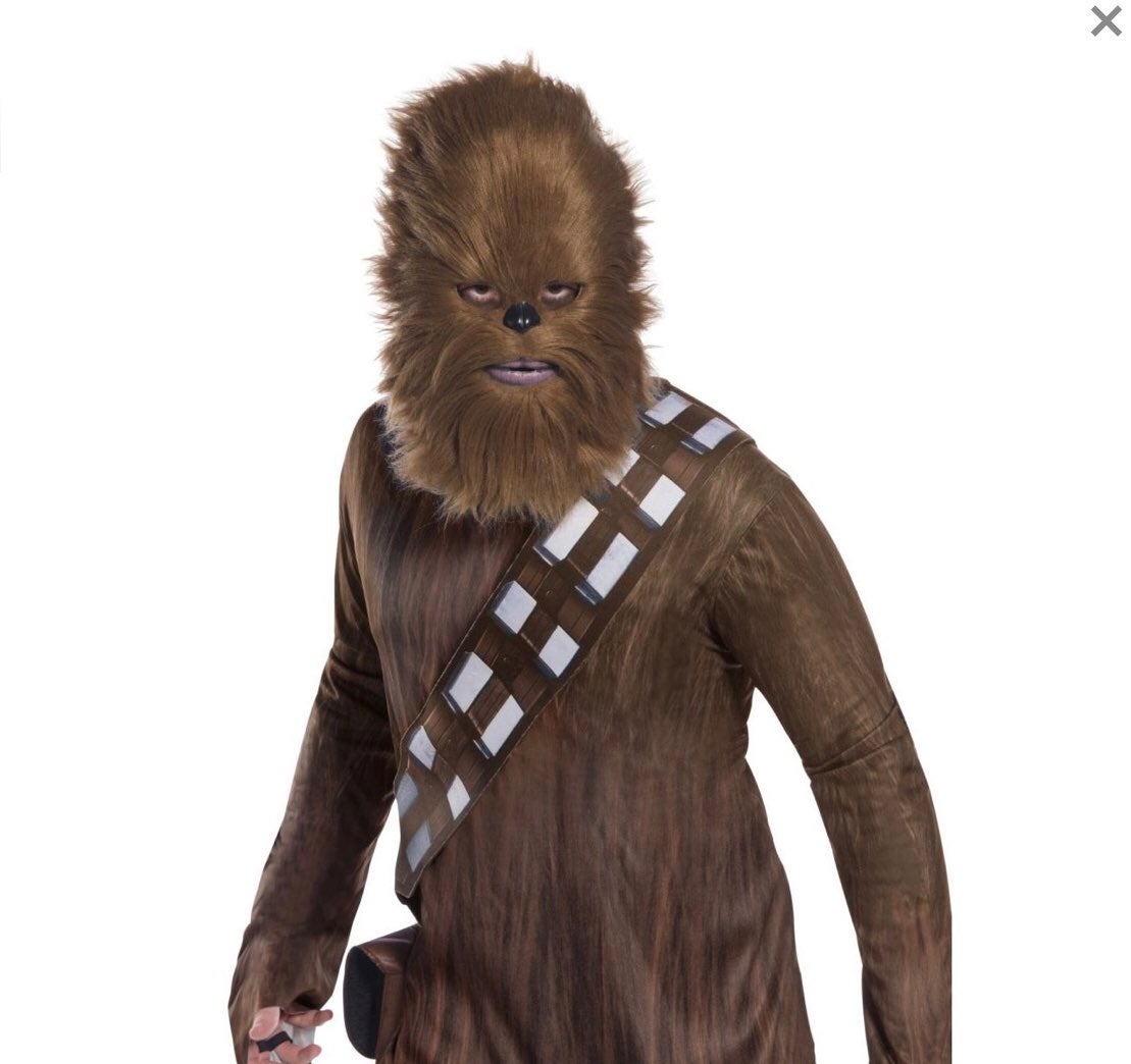 Chewbacca wookie mask STARWARS TM