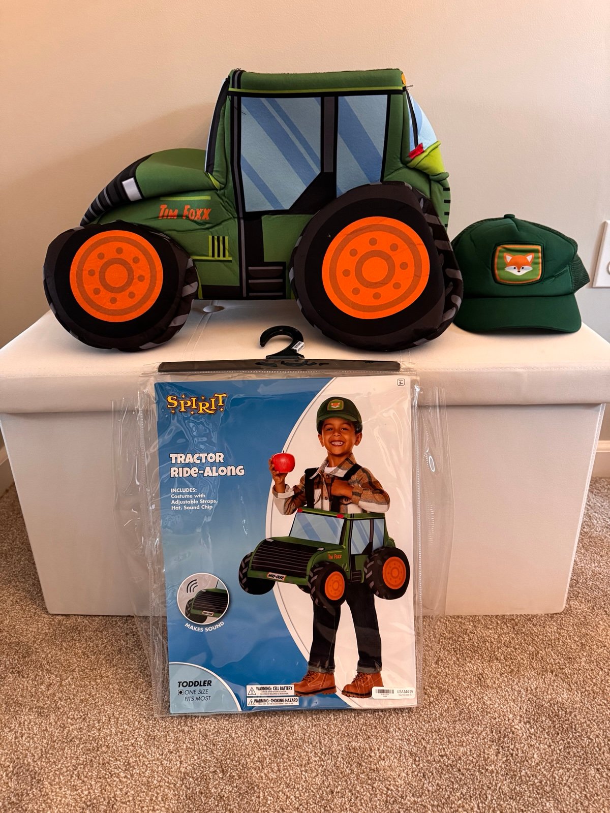 Toddler Tractor ride along costume