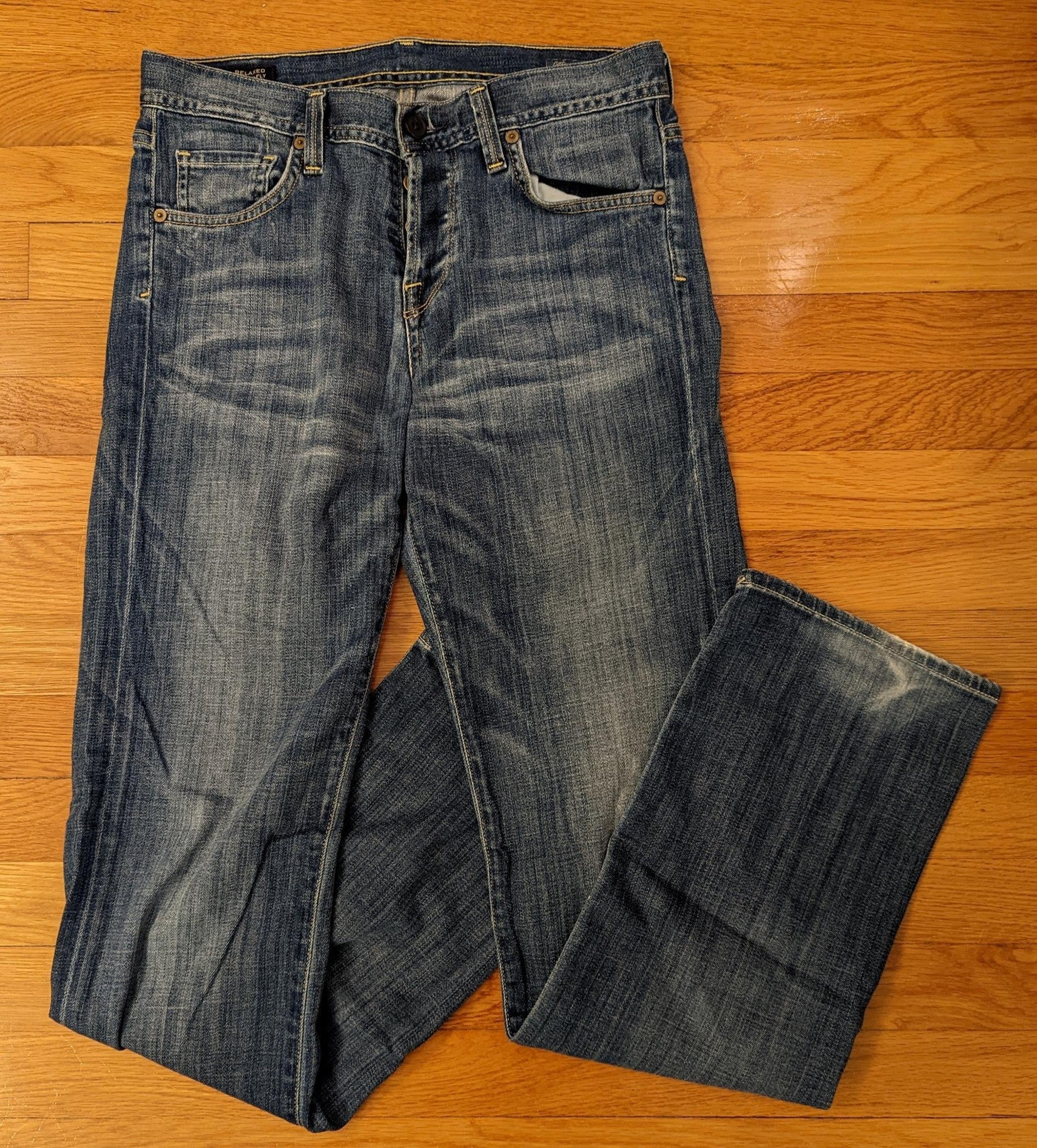 Citizens of Humanity Evans Relaxed Button Fly Jeans, Men's size 30