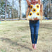 Boho sunflower shirt
