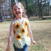Boho sunflower shirt