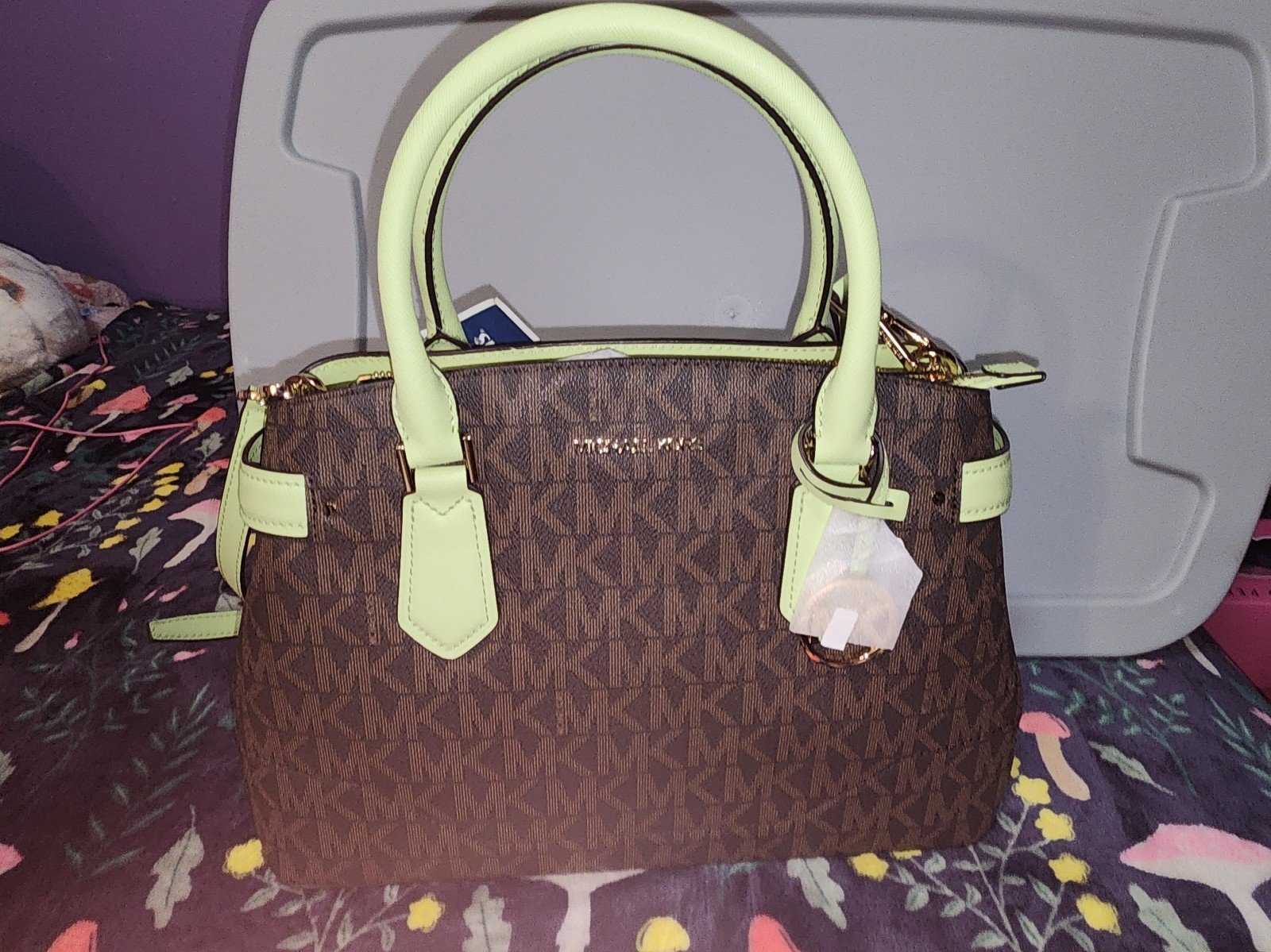MICHAEL KORS LOGO PURSE