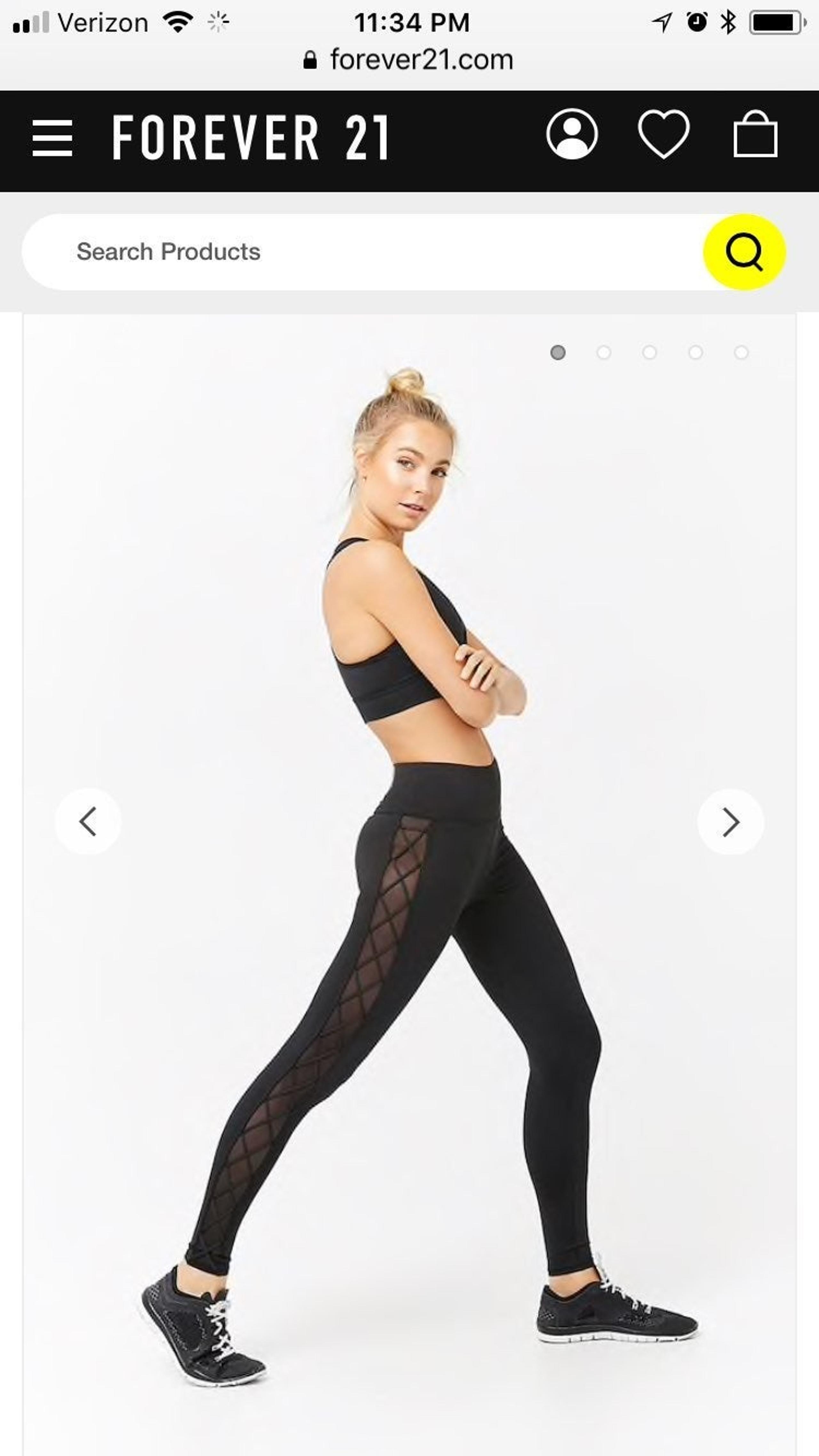 Active Mesh Crisscross Leggings