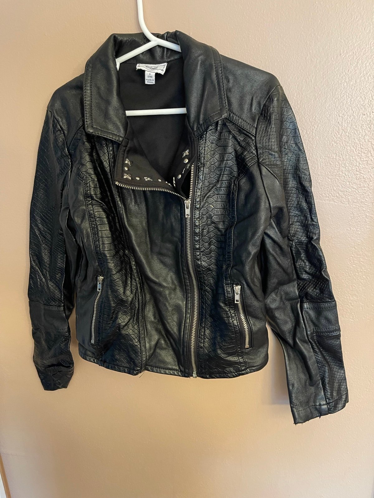Disney D-signed bomber jacket S (7-8)