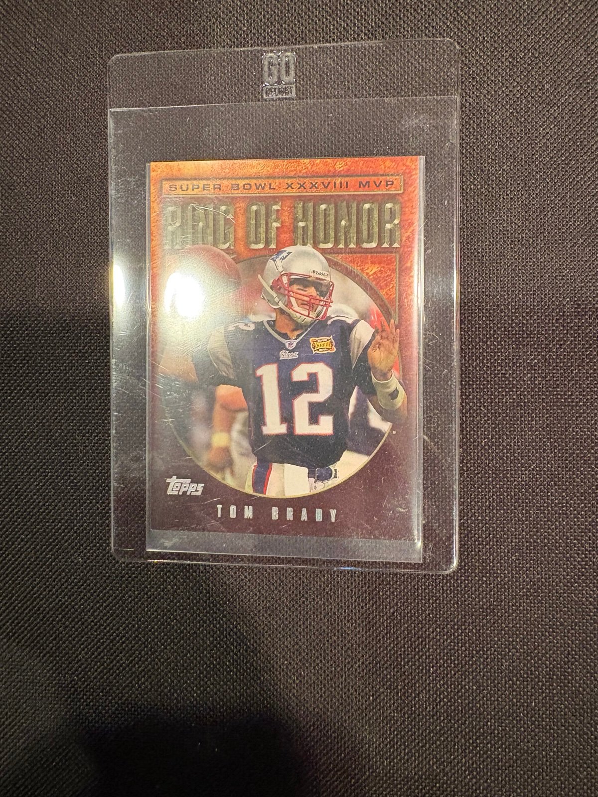 2004 Topps Tom Brady Ring of Honors
