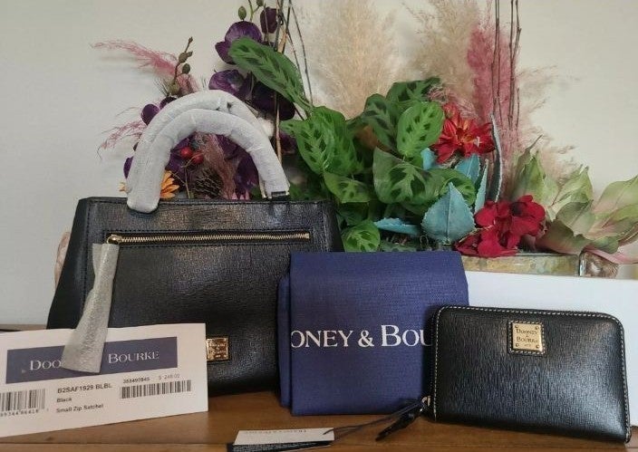 Dooney & Bourke Satchel & Zip Wallet