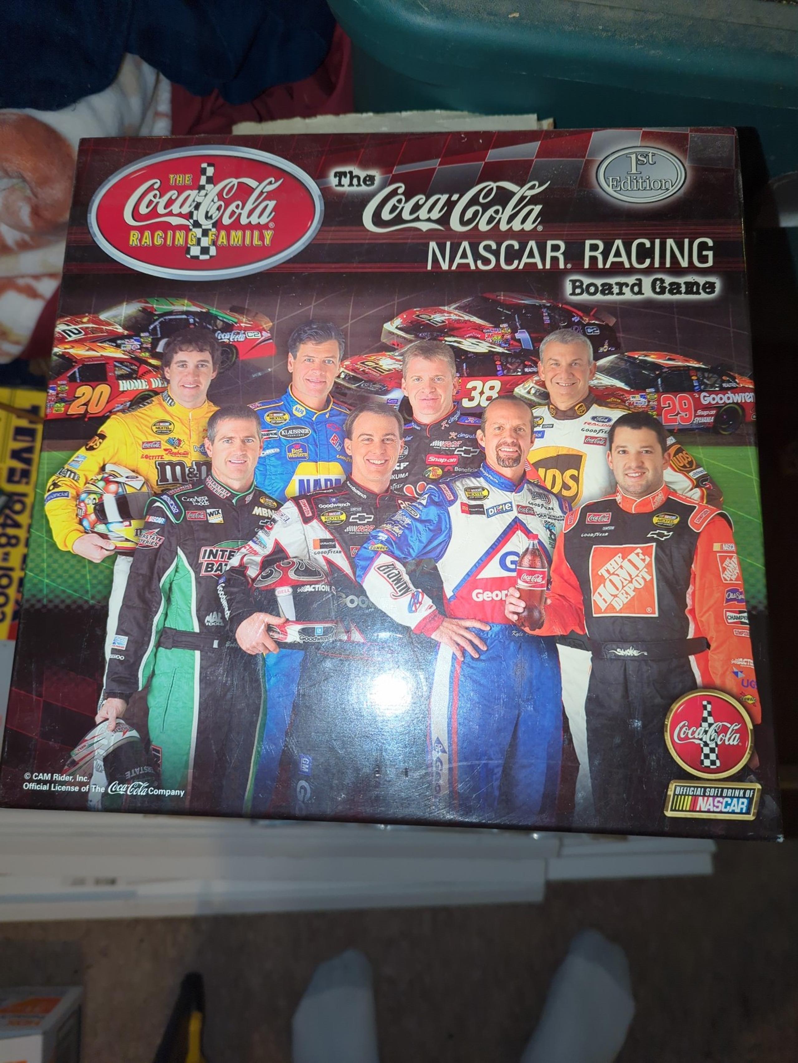 Coca-Cola Racing Board Game - NASCAR