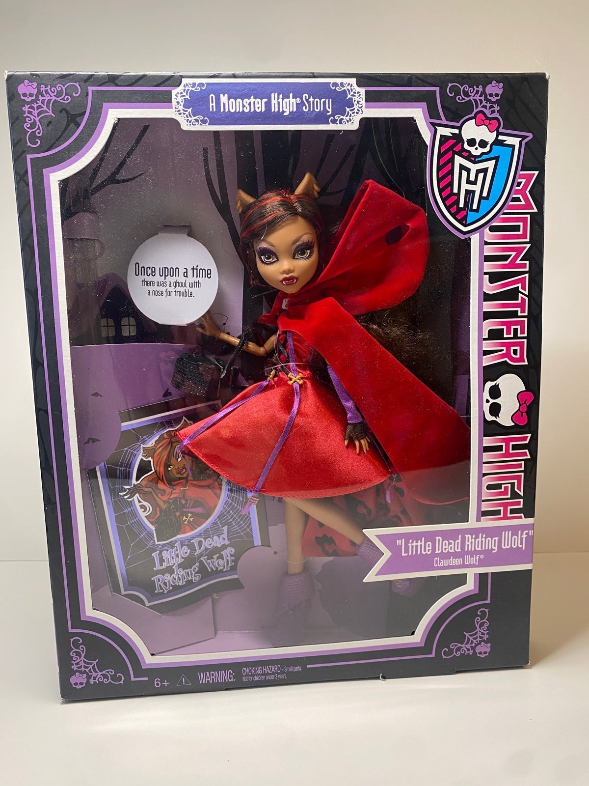 Mattel Monster High Scarily Ever After retailer Little Dead Riding Wolf Clawdeen Doll NIB