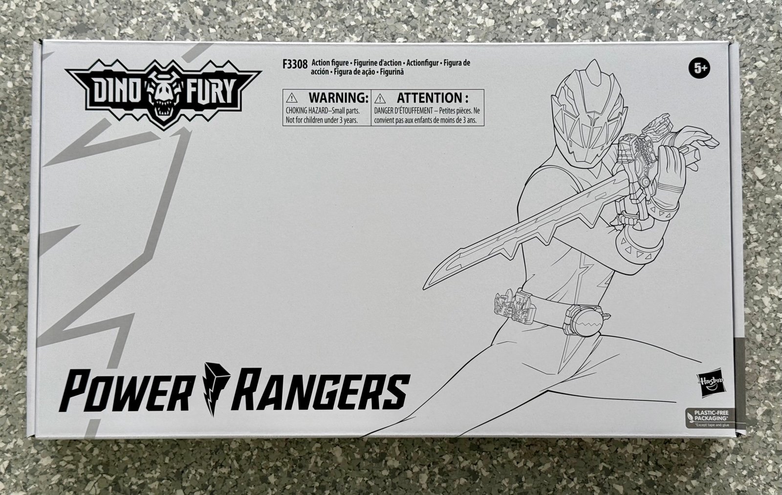 Power Rangers Dino Fury Multipack 6-Inch Action Figures with Keys & Accessories