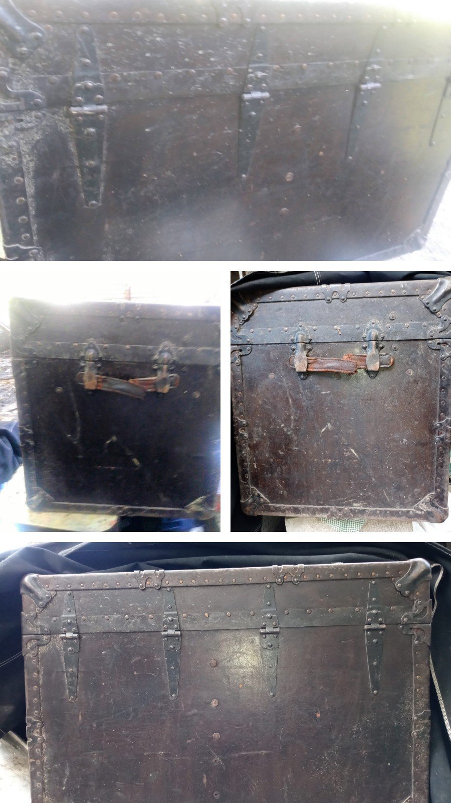 Boys Town Father Flanagan Canonization Antique Travel Omaha Trunk Factory NE FS