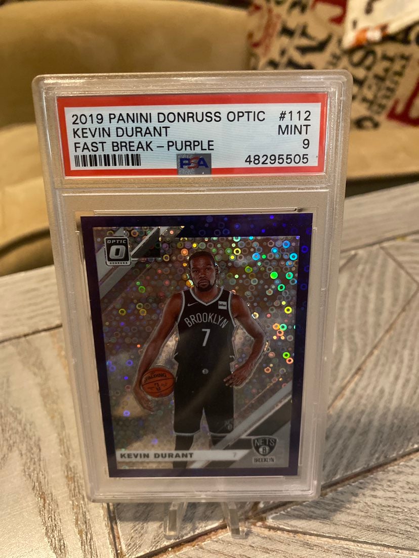 Kevin durant purple fast break /95