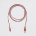LOT of 4 NIB heyday' 6' Lightning to USB-A Braided Cable - Cedar Wood Color