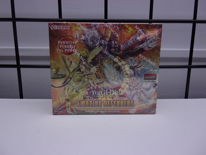 Yu-Gi-Oh! Amazing Defenders Booster Box English 1st Edition