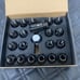 New 20PCs Black D1 Style Lug Nuts M12x1.25