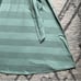 PATAGONIA NWT Gypsum Green Kamala Waist Tie Striped Midi Skirt Sz Small