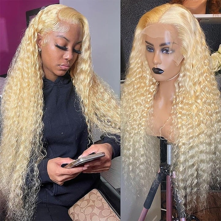human hair lace front wig
