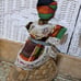 Vinatge VTG Rag Doll Primitive Folk Art african american Caribbean doll