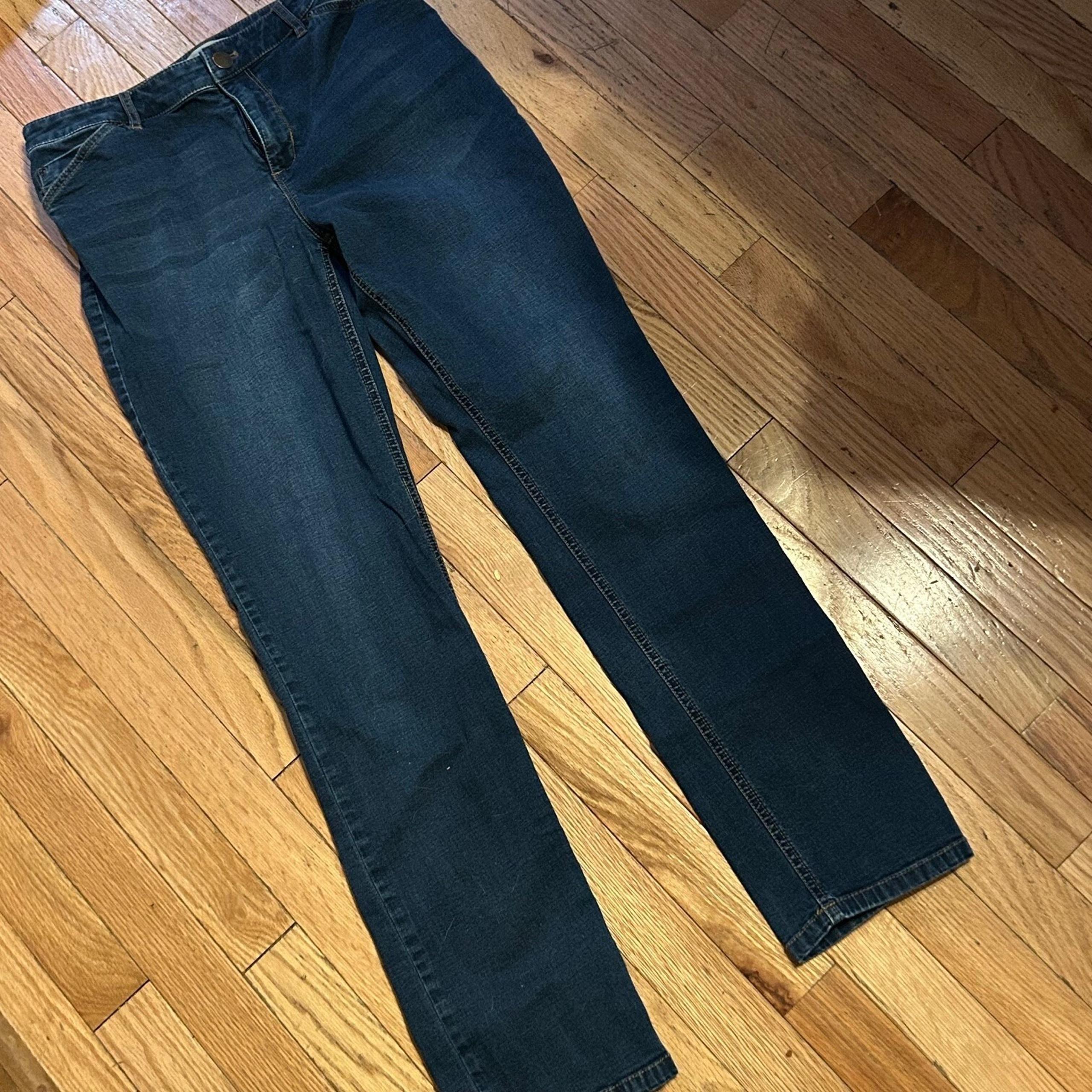 J.Jill Women's Tried and True Fit Slim Leg Denim Jeans 6 Inseam 30