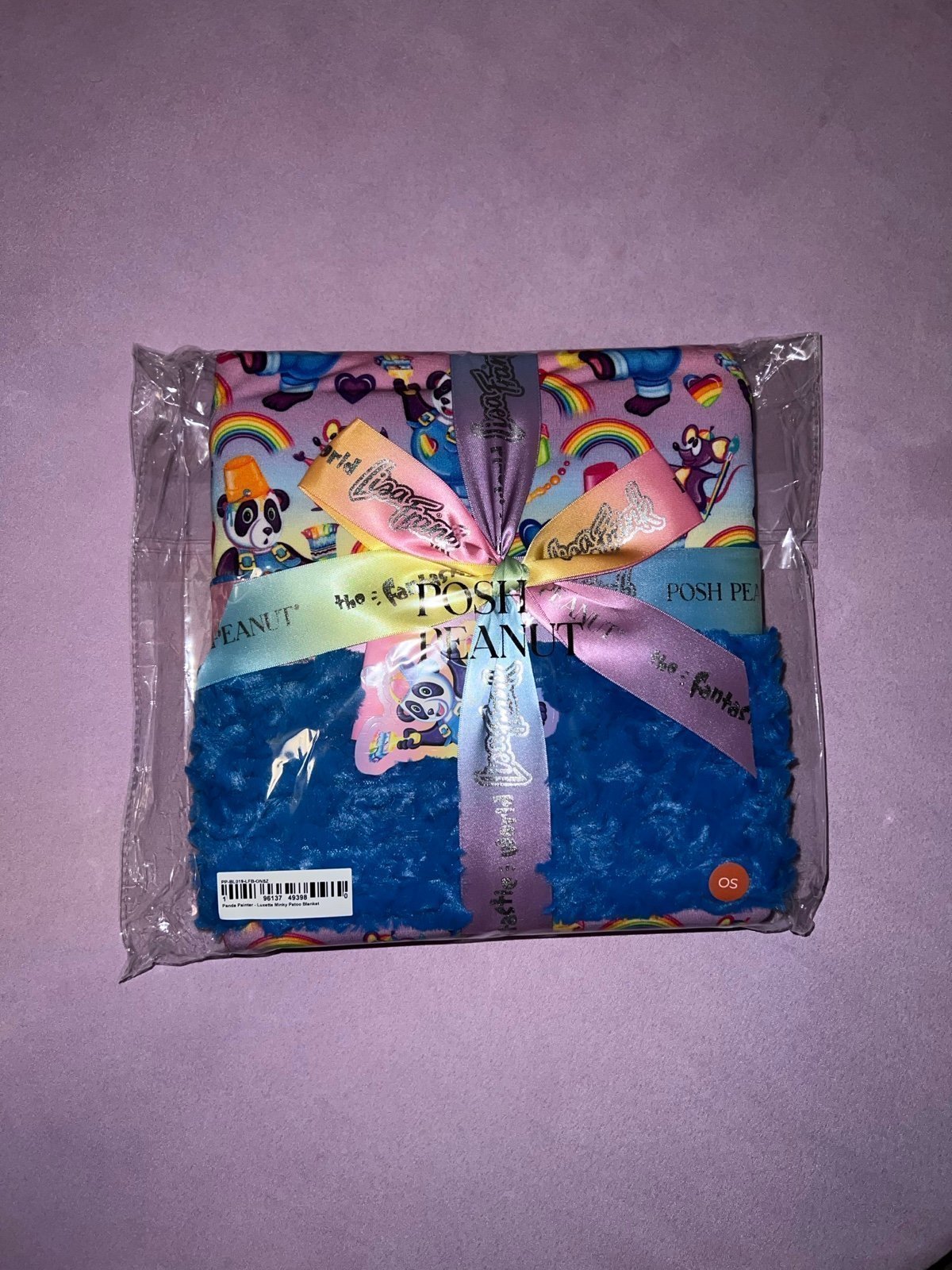 Posh Peanut Lisa Frank panda painter luxette minky Patoo
