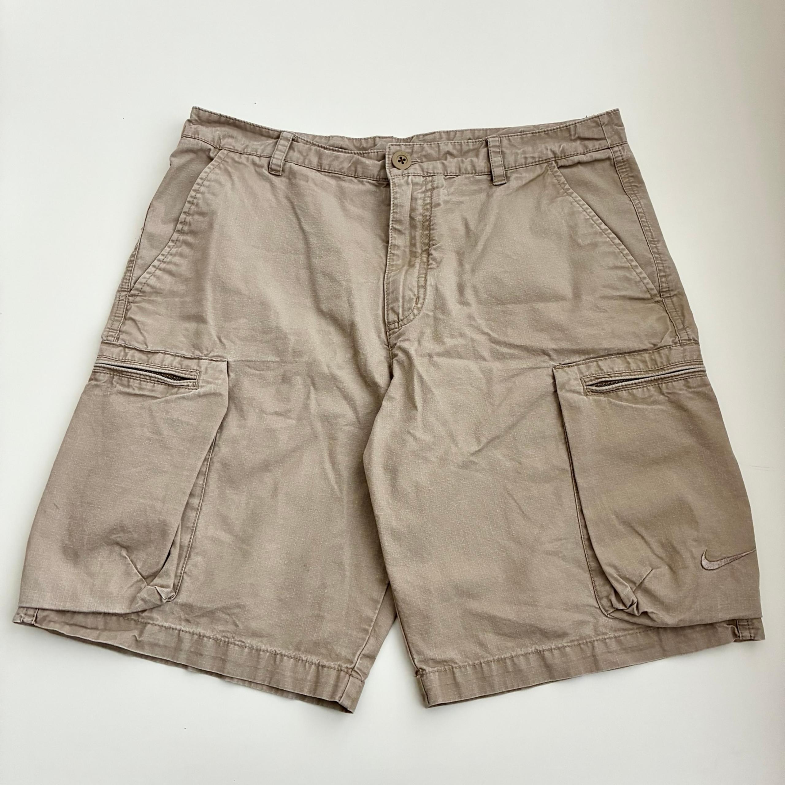 Nike Cargo Shorts Men's Size 34 Brown Outdoors Casual The Athletic Department